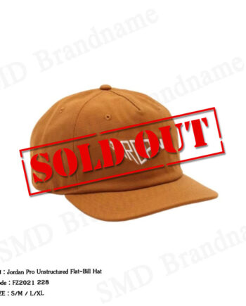 Nike หมวกแก็ป รุ่น Jordan Pro Unstructured Flat-Bill Hat Code: FZ2021 228