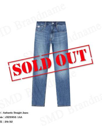 Calvin Klein Jeans กางเกงยีนส์ผู้ชาย รุ่น Authentic Straight Jeans Code: J325955 1AA