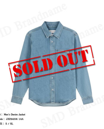 Calvin Klein Jeans เสื้อแจ็คเก็ตยีนส์ผู้ชาย รุ่น Men's Denim Jacket Code: J326654 1AA