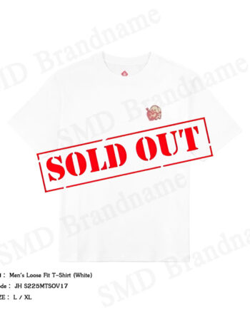 John Henry เสื้อยืดคอกลมผู้ชาย รุ่น Men's Loose Fit T-Shirt (White) Code: JH S225MTSOV17