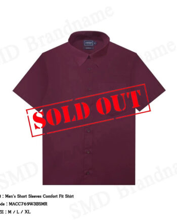 Arrow เสื้อเชิ้ตแขนสั้นผู้ชาย รุ่น Men's Short Sleeves Comfort Fit Shirt Code: MACC769W3BSMR