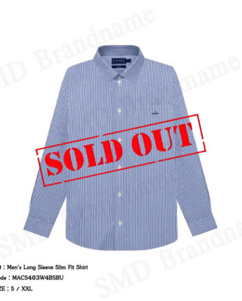 Arrow เสื้อเชิ้ตแขนยาวผู้ชาย รุ่น Men's Long Sleeve Slim Fit Shirt Code: MACS403W4BSBU