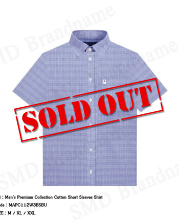Arrow เสื้อเชิ้ตแขนสั้นผู้ชาย รุ่น Men's Premium Collection Cotton Short Sleeves Shirt Code: MAPC112W3BSBU