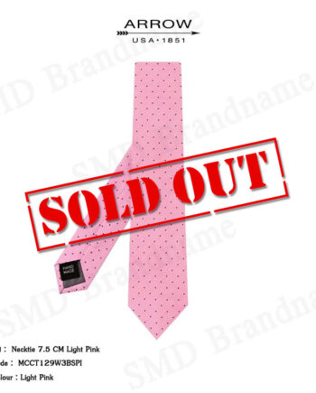 Arrow เนคไทผู้ชาย รุ่น Necktie 7.5 CM Light Pink Code: MCCT129W3BSPI