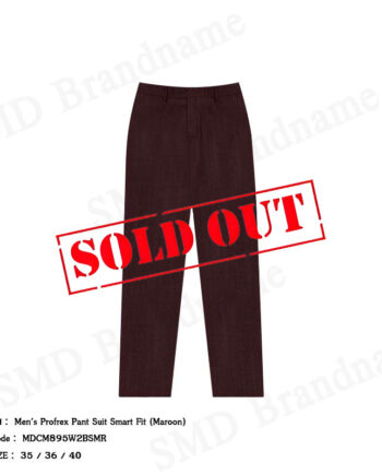 Arrow กางเกงสแล็คผู้ชาย ขายาว ทำงาน รุ่น Men's Profrex Pant Suit Smart Fit (Maroon) Code: MDCM895W2BSMR