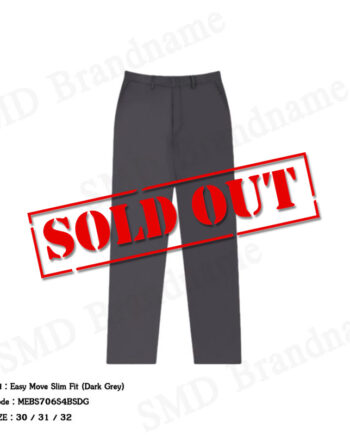 Arrow กางเกงสแล็คผู้ชาย ขายาว ทำงาน รุ่น Easy Move Slim Fit (Dark Grey) Code: MEBS706S4BSDG