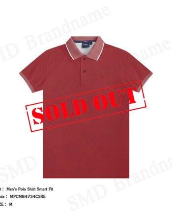 Arrow เสื้อโปโลแขนสั้นผู้ชาย รุ่น Men's Polo Shirt Smart Fit Code: MPCM847S4CSRE
