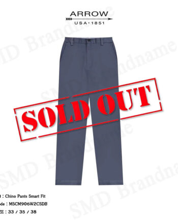 Arrow กางเกงขายาวผู้ชาย รุ่น Chino Pants Smart Fit Code: MSCM906W2CSDB