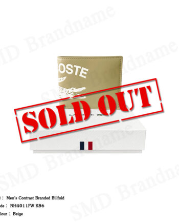 Lacoste กระเป๋าสตางค์ รุ่น Men's Contrast Branded Billfold Code: NH4011FW K86