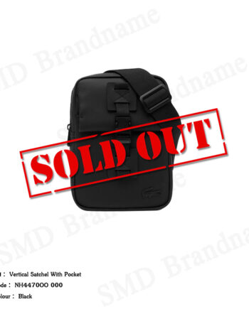 Lacoste กระเป๋าสะพายข้าง รุ่น Vertical Satchel With Pocket Code: NH4470OO 000