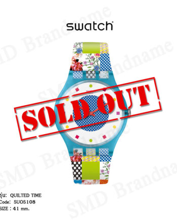 SWATCH นาฬิกาข้อมือ รุ่น QUILTED TIME Code: SUOS108