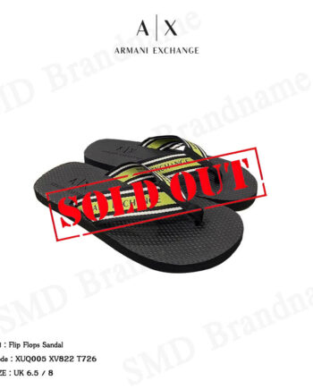 Armani Exchange รองเท้าแตะผู้ชาย รุ่น Flip Flops Sandal Code: XUQ005 XV822 T726