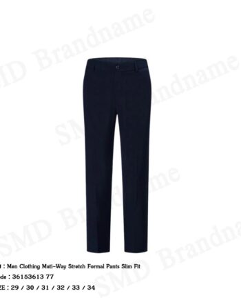 G2000 กางเกงสแล็คผู้ชาย  ขายาว ทำงาน รุ่น Men Clothing Muti-Way Stretch Formal Pants Slim Fit Code: 36153613 77