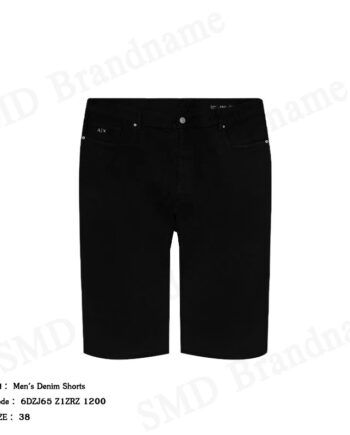 Armani Exchange กางเกงขาสั้นผู้ชาย รุ่น Men's Denim Shorts Code: 6DZJ65 Z1ZRZ 1200