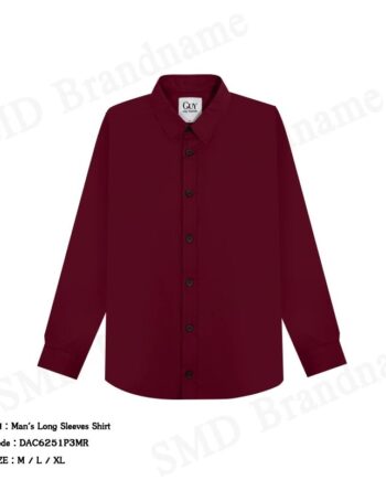 Guy Laroche เสื้อเชิ้ตแขนยาวผู้ชาย รุ่น Man's Long Sleeves Shirt Code: DAC6251P3MR