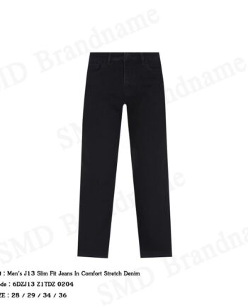 Armani Exchange กางเกงยีนส์ผู้ชาย รุ่น Men's J13 Slim Fit Jeans In Comfort Stretch Denim Code: 6DZJ13 Z1TDZ 0204