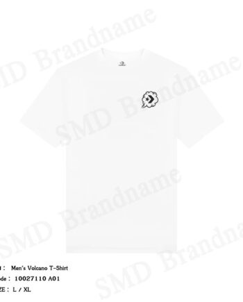 Converse เสื้อยืดคอกลมผู้ชาย รุ่น Men's Volcano T-Shirt Code: 10027110 A01