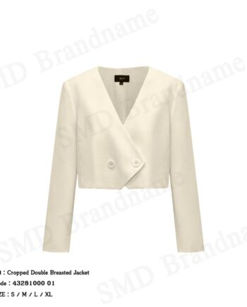 G2000 เสื้อแจ็คเก็ตผู้หญิง รุ่น Cropped Double Breasted Jacket Code: 4328100001