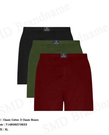 Polo Ralph Lauren กางเกงขาสั้นผู้ชาย รุ่น Classic Cotton 3 Classic Boxers Code: 714830273033