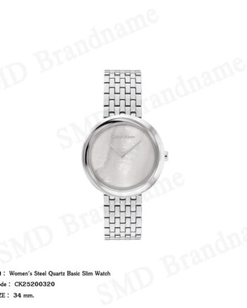 Calvin Klein นาฬิกาข้อมือ รุ่น Women's Steel Quartz Basic Slim Watch Code: CK25200320