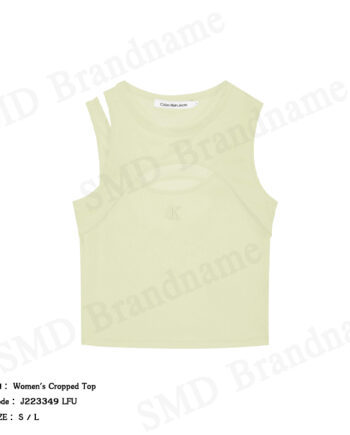 Calvin Klein Jeans เสื้อกล้ามผู้หญิง รุ่น Women's Cropped Top Code: J223349 LFU