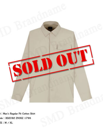 Armani Exchange เสื้อเชิ้ตแขนยาวผู้ชาย รุ่น Man's Regular Fit Cotton Shirt Code: 3DZC02 ZN3SZ 1795