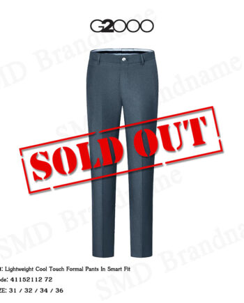 G2000 กางเกงสแล็คผู้ชาย ขายาว ทำงาน รุ่น Lightweight Cool Touch Formal Pants In Smart Fit Code: 4115211272