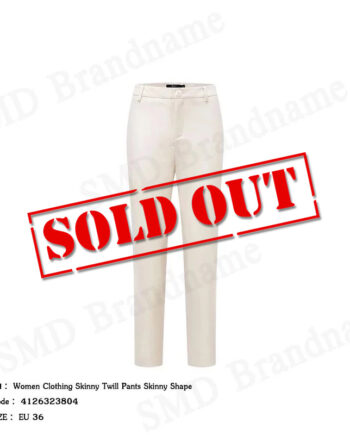 G2000 กางเกงขายาวผู้หญิง รุ่น Women Clothing Skinny Twill Pants Skinny Shape Code: 4126323804