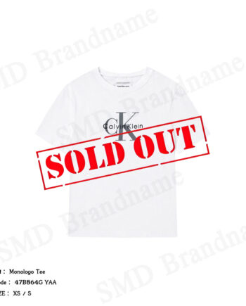 Calvin Klein Jeans เสื้อยืดคอกลมผู้หญิง รุ่น Monologo Tee Code: 47B864G YAA