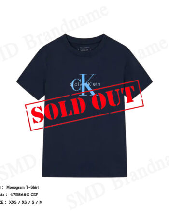 Calvin Klein Jeans เสื้อยืดคอกลมผู้หญิง รุ่น Monogram T-Shirt Code: 47B865G CEF