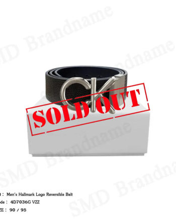 Calvin Klein เข็มขัด รุ่น Men's Hallmark Logo Reversible Belt Code: 4D7036G VZZ
