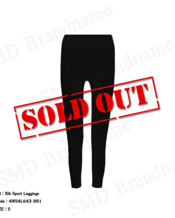 Calvin Klein Sport กางเกงออกกำลังกาย รุ่น Rib Sport Leggings Code: 4WS4L643 001