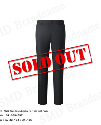 G2000 กางเกงสแล็คผู้ชาย ขายาว ทำงาน รุ่น Multi-Way Stretch Slim Fit Twill Suit Pants Code: 5115354397