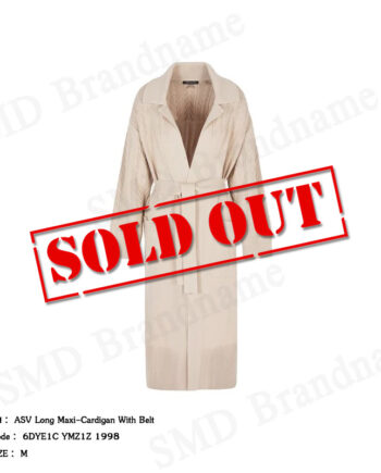 Armani Exchange เสื้อคลุมคาร์ดิแกนผู้หญิง รุ่น ASV Long Maxi-Cardigan With Belt Code: 6DYE1C YMZ1Z 1998