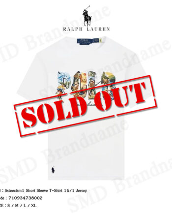 Polo Ralph Lauren เสื้อยืดคอกลมผู้ชาย รุ่น Ssteeclsm1 Short Sleeve T-Shirt 16/1 Jersey Code: 710934738002