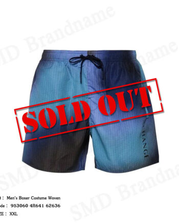 Armani Exchange กางเกงขาสั้นผู้ชาย รุ่น Men's Boxer Costume Woven Code: 953060 4R641 62636