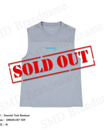 Calvin Klein เสื้อกล้ามผู้ชาย รุ่น Essential Tank Baselayer Code: GMS5K187 VOF