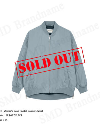 Calvin Klein Jeans เสื้อแจ็คเก็ตผู้หญิง รุ่น Women's Long Padded Bomber Jacket Code: J224702 PC2
