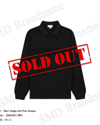 Calvin Klein Jeans เสื้อโปโลผู้ชาย รุ่น Men's Rugby Knit Polo Sweater Code: J326591 BEH