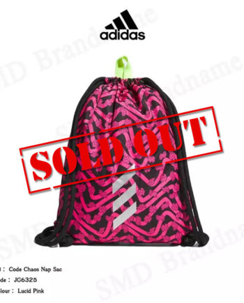 Adidas กระเป๋ายิม รุ่น Code Chaos Nap Sac Code: JG6325