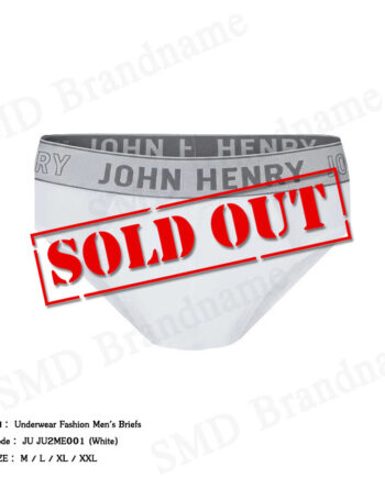 John Henry กางเกงชั้นในผู้ชาย รุ่น Underwear Fashion Men's Briefs Code: JU JU2ME001 (White)