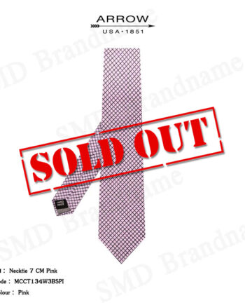 Arrow เนคไทผู้ชาย รุ่น Necktie 7 CM Pink Code: MCCT134W3BSPI