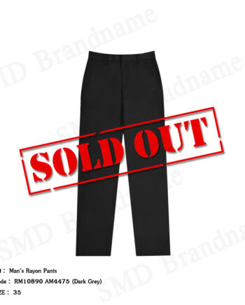 Arrow กางเกงสแล็คผู้ชาย ขายาว ทำงาน รุ่น Man's Rayon Pants Code: RM10890 AM4475 (Dark Grey)