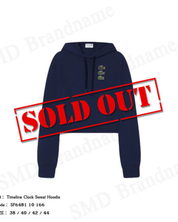 Lacoste เสื้อสเวตเตอร์แขนยาว รุ่น Timeline Clock Sweat Hoodie Code: SF6481 10 166