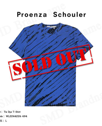 Proenza Schouler เสื้อยืดคอกลม รุ่น Tie Dye t-Shirt Code: WL2244226 494