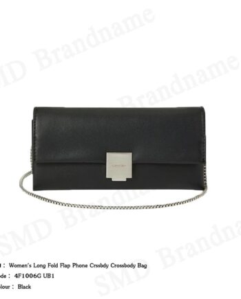 Calvin Klein Jeans กระเป๋าสตางค์ รุ่น Women's Long Fold Flap Phone Crssbdy Crossbody Bag Code: 4F1006G UB1
