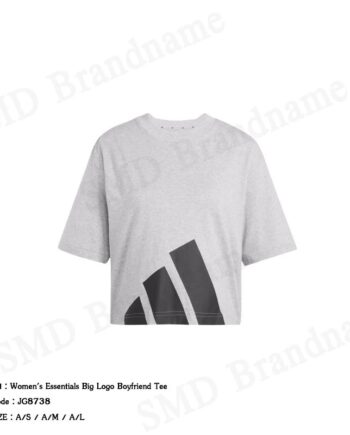 Adidas เสื้อครอปผู้หญิง รุ่น Women's Essentials Big Logo Boyfriend Tee Code: JG8738