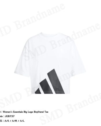 Adidas เสื้อครอปผู้หญิง รุ่น Women's Essentials Big Logo Boyfriend Tee Code: JG8737
