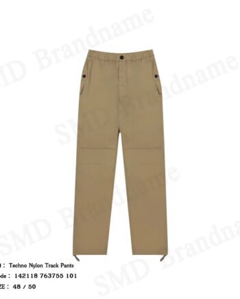Salvatore Ferragamo กางเกงลำลองผู้ชาย รุ่น Techno Nylon Track Pants Code: 142118 763755 101
