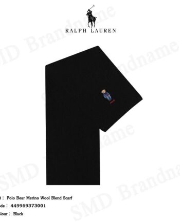 Polo Ralph Lauren ผ้าพันคอ รุ่น Polo Bear Merino Wool Blend Scarf Code: 449959373001